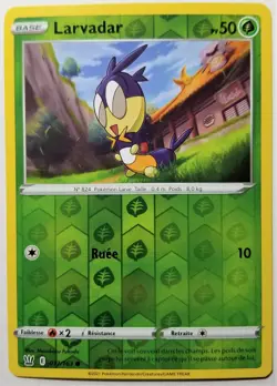 Carte Pokemon Larvadar Reverse 017/163 ● Styles de Combat FR - Image 1