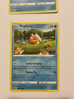 4 Magikarp 021/078 Common | Reverse Holo Pokemon Go Pokemon TCG Pokemon Cards - Image 2