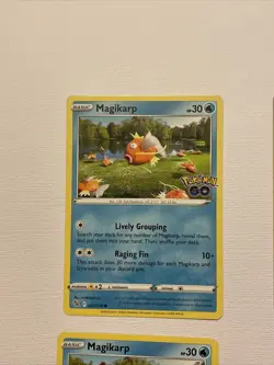 4 Magikarp 021/078 Common | Reverse Holo Pokemon Go Pokemon TCG Pokemon Cards - Image 4