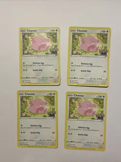 4 Chansey 051/078 Uncommon | Reverse Holo Pokemon Go Pokemon TCG Pokemon Cards - Image 1