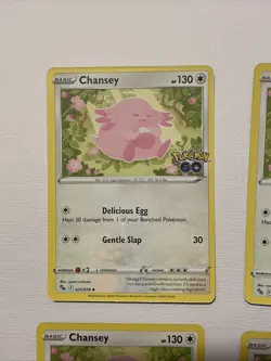 4 Chansey 051/078 Uncommon | Reverse Holo Pokemon Go Pokemon TCG Pokemon Cards - Image 4