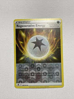 Regenerative Energy 168/195 - Reverse Holo - Silver Tempest - Pokemon - NM/M - Image 1