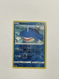 Wailmer - 037/195 Silver Tempest Reverse Holo Common Pokemon - Image 1