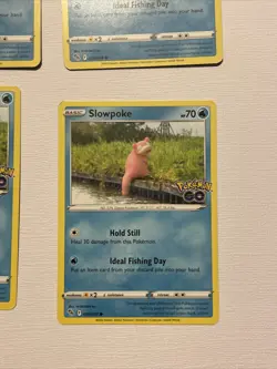 4 Slowpoke 019/078 Common | Reverse Holo Pokemon Go Pokemon TCG Pokemon Cards - Image 2