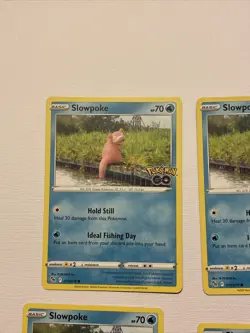4 Slowpoke 019/078 Common | Reverse Holo Pokemon Go Pokemon TCG Pokemon Cards - Image 4