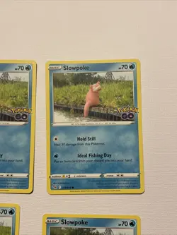 4 Slowpoke 019/078 Common | Reverse Holo Pokemon Go Pokemon TCG Pokemon Cards - Image 5