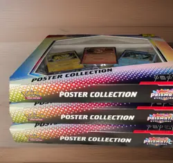 Pokemon TCG Prismatic Evolutions Poster Collection Brand New Sealed Lot of 3 - Image 2