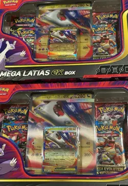 Mega Latias ex Box - Mega Evolution - Pokemon TCG - NEW / SEALED (2 Boxes Total) - Image 2