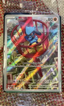 Riolu Black Star Mega Evolution ETB Promo - MEP 010 - Pokemon TCG sealed - Image 1