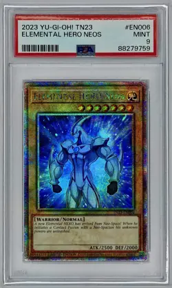 Elemental Hero Neos Stamped 2023 Quarter Century Tin Prismatic Rare | Yugioh TCG - Image 1