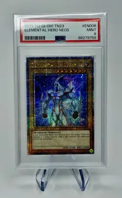 Elemental Hero Neos Stamped 2023 Quarter Century Tin Prismatic Rare | Yugioh TCG - Image 3