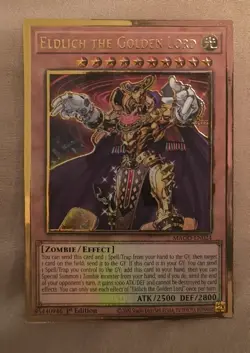 Eldlich the Golden Lord - MAGO-EN024 - Premium Gold Rare 1st Ed Yugioh - NM - Image 1