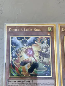 3x Droll & Lock Bird | MAGO-EN006 | Premium Gold Rare | LP | YuGiOh! - Image 3