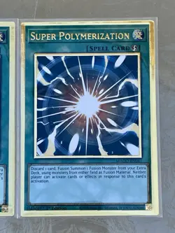 3x Super Polymerization | MAGO-EN047 | Premium Gold Rare | LP | YuGiOh! - Image 4