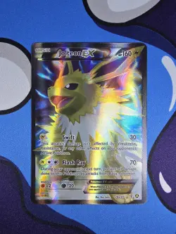 Jolteon EX 28a/83 Holo Full Art Promo Card Mega Powers Collection Nm - Image 3