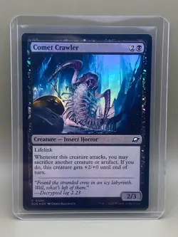 COMET CRAWLER #0092 Edge Of Eternities MTG COMMON FOIL Card NM - Image 1