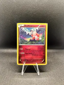 Pokemon TCG Mr. Mime X&Y Base Set Reverse Holo Uncommon Card 91/146 - Image 1