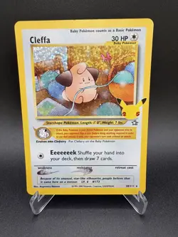 Pokemon TCG Cleffa Card 20/111 Celebrations 25th Anniversary Near Mint Condition - Image 1