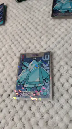 CARD POKEMON EJ VOL. V #13 REGICE 2020 Hoenn PERU South America Edition TCG FOIL - Image 2