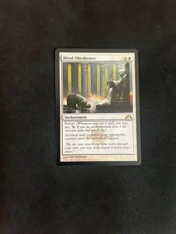 Blind Obedience [Gatecrash] Magic MTG Cards LP - Image 1