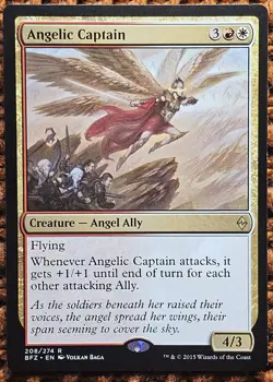 ✨Angelic Captain✨ MTG | Battle for Zendikar | NM/M | R 208/274 - Image 1