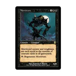 WOTC MtG Odyssey Mortivore (R) EX - Image 1