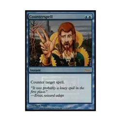 WOTC MtG FNM Promos Counterspell (P) (Foil) EX - Image 1