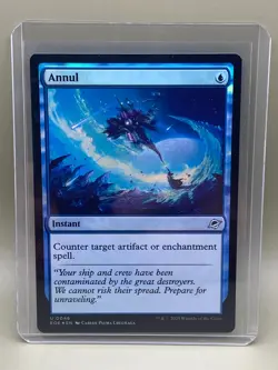 ANNUL #0046 Edge Of Eternities MTG UNCOMMON FOIL Card NM - Image 1