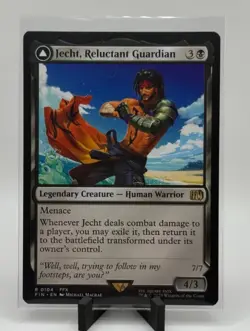 x1 Jecht, Reluctant Guardian Braska's Final Aeon R MTG Final Fantasy M/NM, En - Image 1