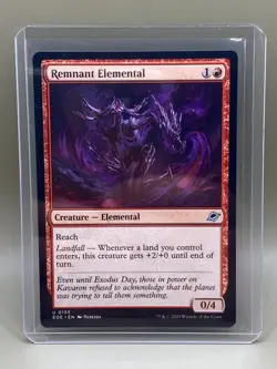 REMNANT ELEMENTAL #0155 Edge Of Eternities MTG UNCOMMON Card NM - Image 1