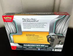 Pokemon Mabosstiff ex Box TCG Sealed - Image 4