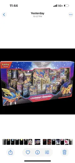SET OF 6 Pokemon Legendary Warriors Premium Collection SWSH NEW Factory Sealed - Image 1