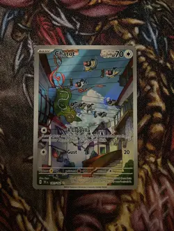 Chatot 181/162 Sv05: Temporal Forces Holo Illustration Rare Pokemon TCG NM - Image 1