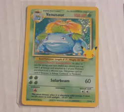 Pokemon Venusaur 15/102 Celebrations: Classic Collection Holo NM - Image 1