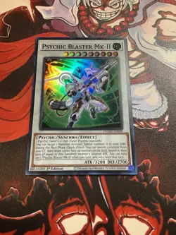 Yugioh! Psychic Blaster Mk-II - DUAD-EN040 - Super Rare - 1st Edition Near Mint, - Image 1