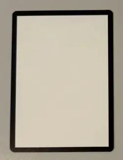 Mtg Magic Black Border Blank Front Mtg Magic Card Back Filler Misprint Error - Image 1