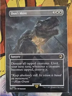 MTG English Don't Move (Borderless) NM Normal - Image 1