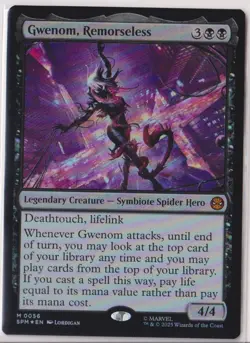 MTG Gwenom, Remorseless Marvel's Spider-Man Foil - Image 1
