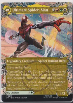 MTG Miles Morales (0211) (Borderless) Marvel's Spider-Man Regular - Image 2