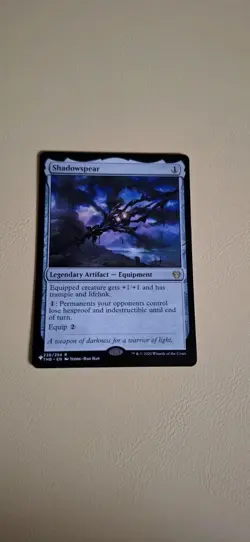 Shadowspear - NM - Heads I Win, Tails You Lose - MTG Magic The Gathering - Image 1