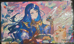 MTG Narset Cherry Blossom Viewing Playmat FUZICHOCO Limited Japan 2025 - Image 1