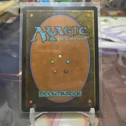 MTG Japanese foil Fear Eater, Vulgavoss with promo stamp - Image 2