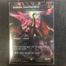 foil mtg Guardian Force, Diabolos Promo English FF Shadow of Death - Image 1