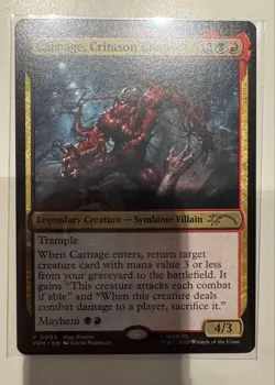 Crimson Chaos, Carnage Standard Showdown Promo English Version MTG - Image 1