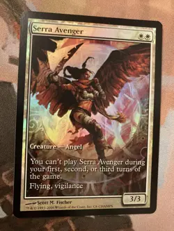 PROMO Sera's Avenger English Full Art FOIL Gameday MTG Expansion - Image 1