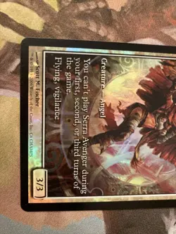 PROMO Sera's Avenger English Full Art FOIL Gameday MTG Expansion - Image 3