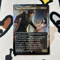 mtg SeeD mercenary Squall promo foil - Image 1