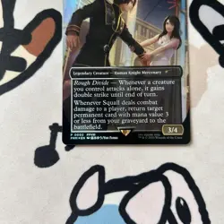 mtg SeeD mercenary Squall promo foil - Image 3