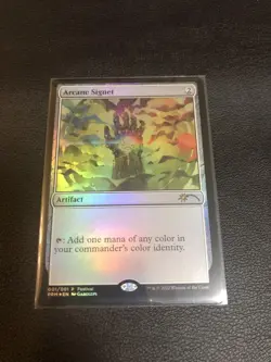 Foil Arcane Signet 30th Anniversary Promo MTG 1 piece - Image 1