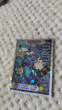 POKEMON EJ VOL. VI #34 THERIAN THUNDURUS 2020 Unova South America TCG FOIL - Image 1